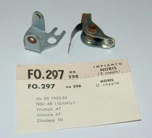 CONTATTI PUNTINE CONTACTS PINS JLO NSU TRIUMPH VICTORIA ZUNDAPP FO297