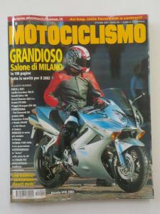 MOTOCICLISMO OTTOBRE 2001 DUCATI MONSTER HONDA VTX