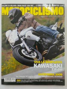 MOTOCICLISMO NOVEMBRE 2008 KAWASAKI ER-6n BUELL