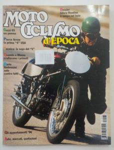 MOTOCICLISMO D\'EPOCA FEBBRAIO 1996 MOTO GUZZI 250