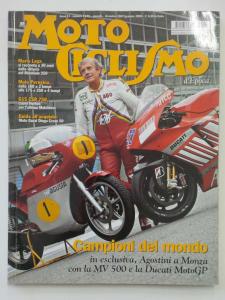 MOTOCICLISMO D\'EPOCA DIC. 2007/GEN. 2008 MV 500 DUCATI MOTOGP