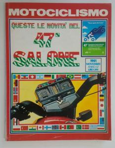 MOTOCICLISMO NOVEMBRE 1981 MOTO GUZZI LE MANS III