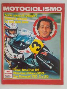 MOTOCICLISMO SETTEMBRE 1981 MOTO GUZZI MONZA 500 KAWASAKI LTD