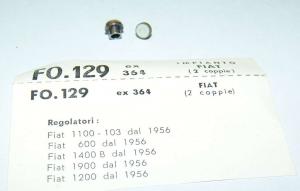 CONTATTI PUNTINE CONTACTS PINS REGOLATORI FIAT 600 1100 1200 1400 1900 FO129