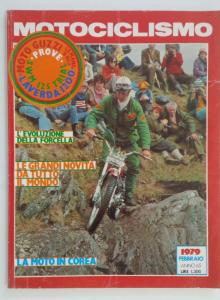 MOTOCICLISMO FEBBRAIO 1979 MOTO GUZZI LE MANS II 850 SWM 125 TRIAL