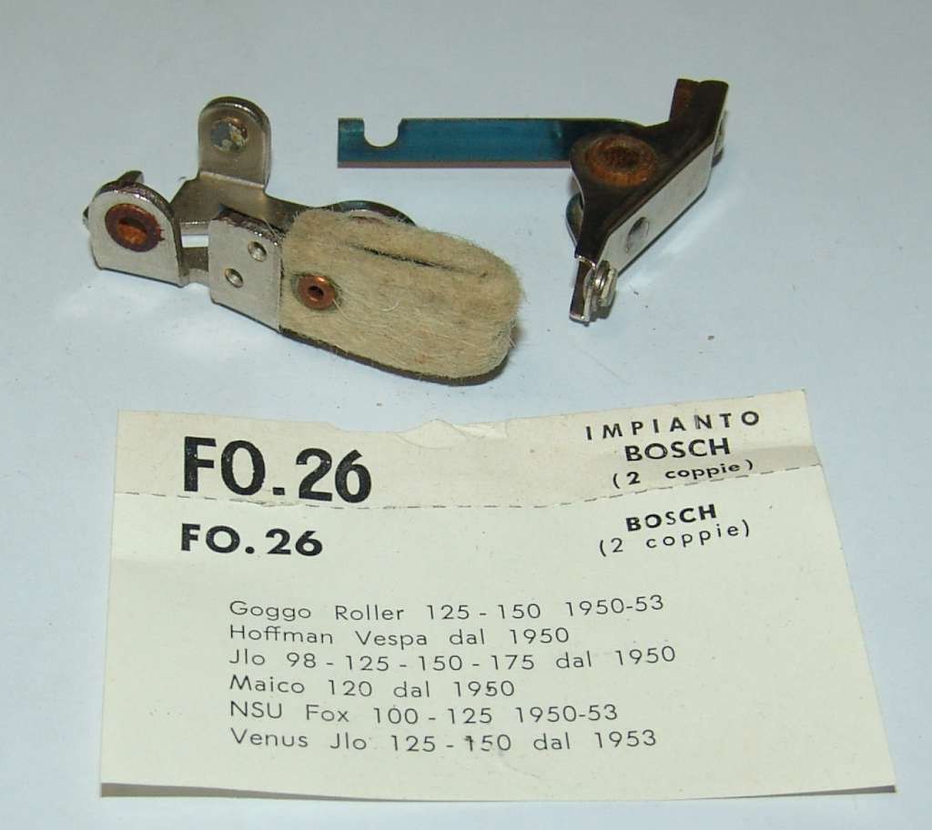 CONTATTI PUNTINE CONTACTS PINS GOGGO HOFFMAN JLO MAICO NSU VENUS FO26