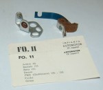 CONTATTI PUNTINE CONTACTS PINS ARDITO BARTALI BETA DEMM FBM FUCHS GITAN FO11