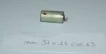 CONDENSATORE CAPACITOR mm 37 x 18 CUR13