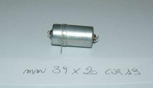 CONDENSATORE CAPACITOR mm 39 x 20 CUR19