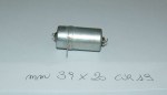 CONDENSATORE CAPACITOR mm 39 x 20 CUR19