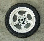 COPPIA RUOTE CERCHI IN LEGA WHEELS CICLOMOTORE ITALJET (F23)