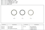 1 DISCO FRIZIONE 264 M34 PER BENELLI 2C SPORT/TURISMO/JARNO/CUSTOM (A16)