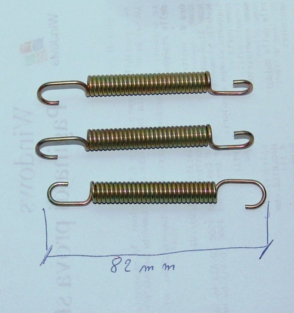 KIT MOLLE MARMITTA PER CROSS GIAPPONESI 3 PEZZI NUOVO