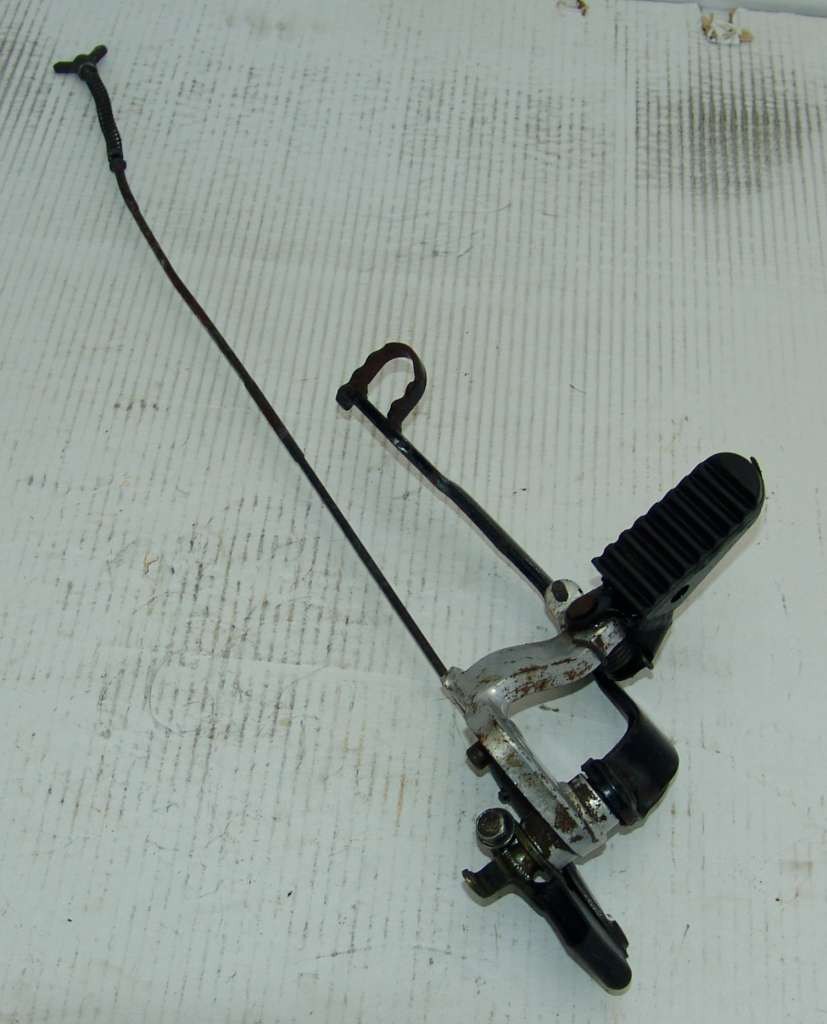 PEDANA PEDALINA CON LEVA FRENO HONDA TRANSULP 600 (B830)