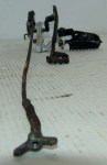 PEDANA PEDALINA CON LEVA FRENO HONDA TRANSULP 600 (B830)