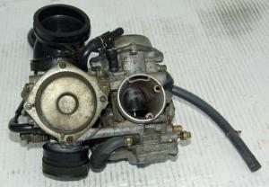 COPPIA CARBURATORI CARBURETORS KEI HIN JAPANPER HONDA TRANSULP 600 V (B840) )