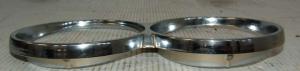 CORNICE FARO FANALE ANTERIORE SINISTRO SX FIAT 124 SPECIAL (E154)