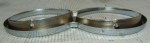 CORNICE FARO FANALE ANTERIORE SINISTRO SX FIAT 124 SPECIAL (E154)