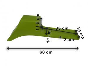 SELLA VETRORESINA FIBERGLASS SADDLE ASPES YUMA 125 CC CRITERIUM COD.677