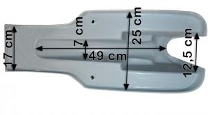 SERBATOIO BENZINA TANK FUEL BENELLI MOTOBI 500 GP COD.484