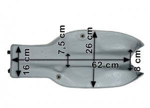 SERBATOIO BENZINA TANK FUEL DUCATI 450 DESMO COD.151