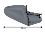 SELLA VETRORESINA FIBERGLASS SADDLE DUCATI 900 COD. 755