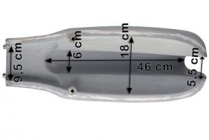 SERBATOIO BENZINA TANK FUEL DUCATI 125 SPORT BIALBERO COD.141