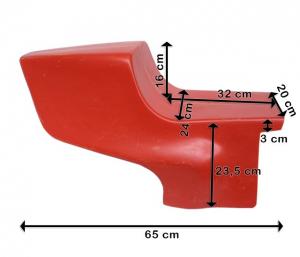 SELLA VETRORESINA FIBERGLASS SADDLE DUCATI PANTAH 500 600 COD.811