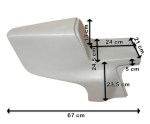 SELLA VETRORESINA FIBERGLASS SADDLE DUCATI PANTAH 900 MIKE HAILWOOD COD.799