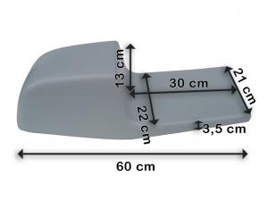 SELLA VETRORESINA FIBERGLASS SADDLE GUZZI 850 LE MANS COD.722