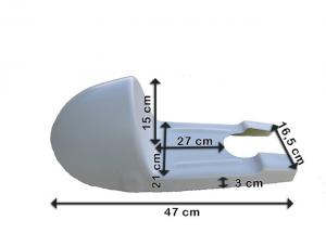 SELLA VETRORESINA FIBERGLASS SADDLE HONDA 750 DAYTONA COD.500