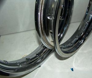 COPPIA CERCHI RIMS ACCIAIO 12\
