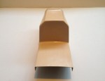 SELLA VETRORESINA FIBERGLASS SADDLE MV AGUSTA 500 3C COD.599