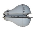 SERBATOIO BENZINA TANK FUEL MV AGUSTA DISCO VOLANTE COD.252