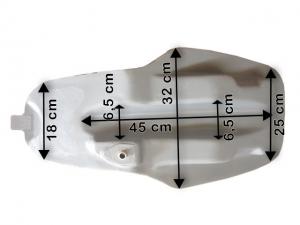 SERBATOIO BENZINA TANK FUEL YAMAHA TZ 350 F/G/H COD.737