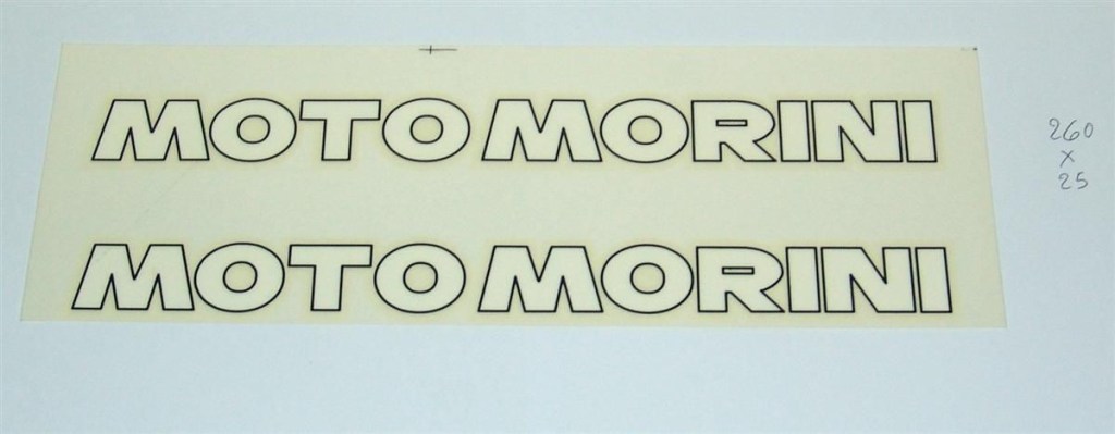 decalcomanie adesivi decals stickers TANK SERBATOIO MORINI CORSARINO ZZ
