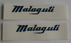 MALAGUTI ADHESIVE decalcomanie adesivi decals stickers SERBATOIO