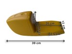SELLA VETRORESINA FIBERGLASS SADDLE CICLOMOTORE 50 CC UNIVERSALE COD.522