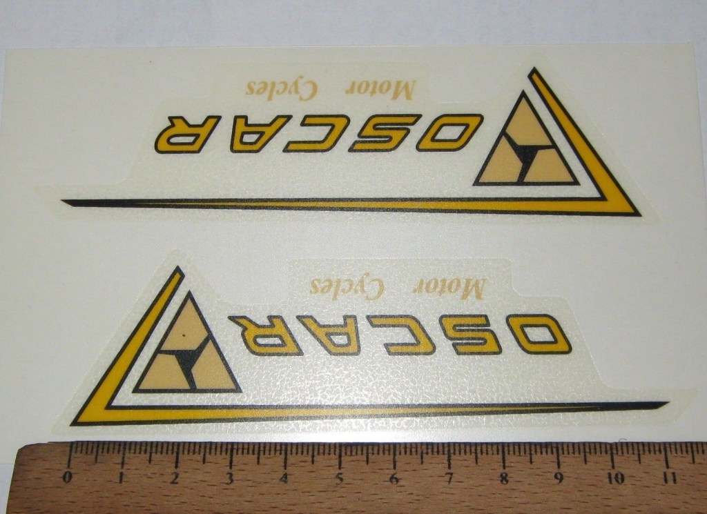 KIT decalcomanie adesivi decals stickers ciclomotore OSCAR SERBATOIO
