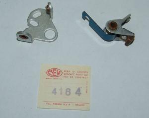 CONTATTI PUNTINE CONTACTS PINS FICHTEL 6 SACHS MOTORI 1950/53 CEV 4184 TIPO BOSCH