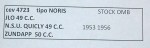 CONTATTI PUNTINE CONTACTS PINS N.S.U. QUICLY 49 CC C.C. 1953 1956 CEV 4723 TIPO NORIS