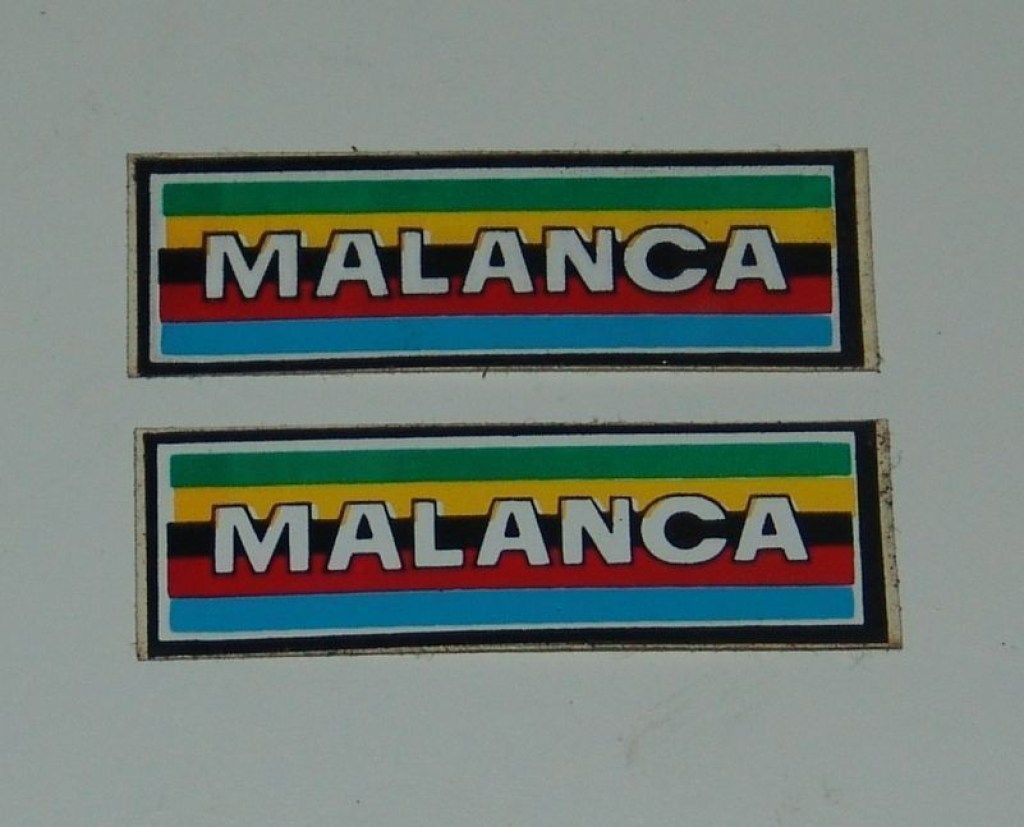 decalcomanie adesivi decals stickers ciclomotore MALANCA