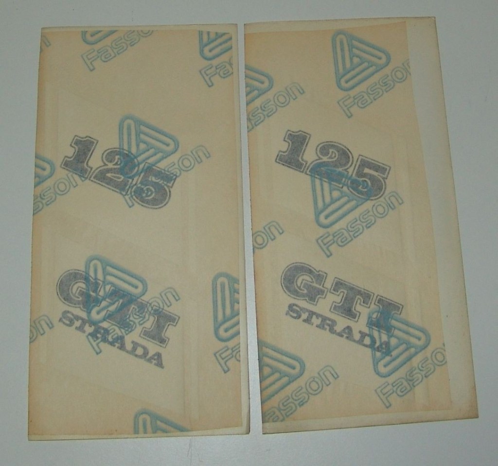 decalcomanie adesivi decals stickers ciclomotore MALANCA 125 GTI STRADA