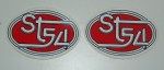 decalcomanie adesivi decals stickers MALANCA ST54