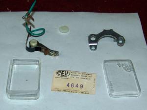 CONTATTI PUNTINE CONTACTS PINS ALFA ROMEO GIULIA 1600 CON S 104A CEV 4649 TIPO MARELLI