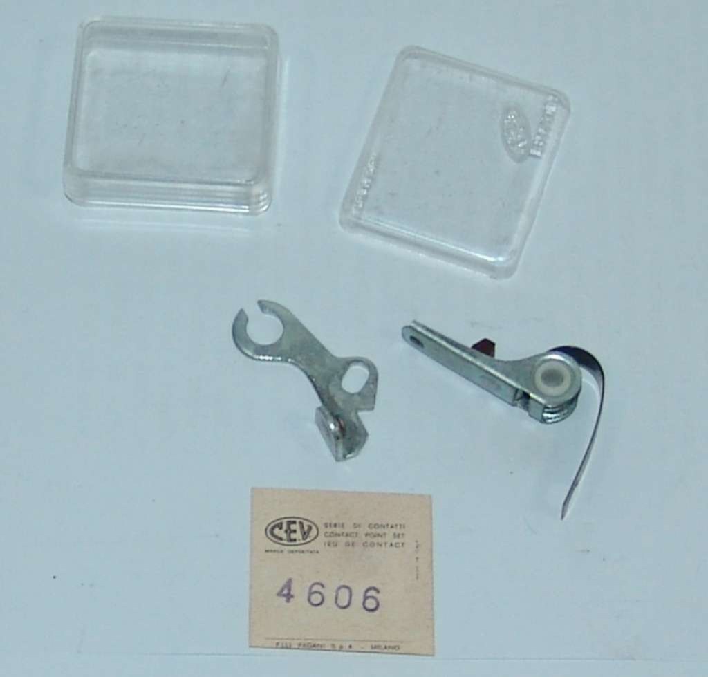 CONTATTI PUNTINE CONTACTS PINS AUTOBIANCHI BIANCHINA CON S 72 A DAL 1957 CEV 4606 TIPO MARELLI