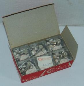 12 CONTATTI PUNTINE CONTACTS PINS GILERA 125 CEV 4832 TIPO S. GIORGIO