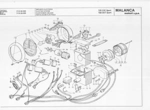 SPARE PARTS MANUAL MANUALE MALANCA 125 E2C SPORT STRADA 150 GT