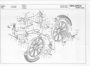 SPARE PARTS MANUAL MANUALE MALANCA 125 E2C SPORT STRADA 150 GT