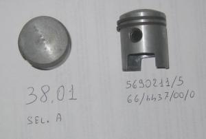 SEGMENTO RASCHIA OLIO RING FASCE ELASTICHE PISTONE DUCATI 100 SPORT 49,4 mm A33 